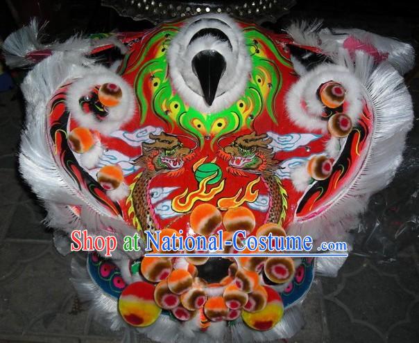 Original Dragon Painting Lion Dance Costume Complete Set