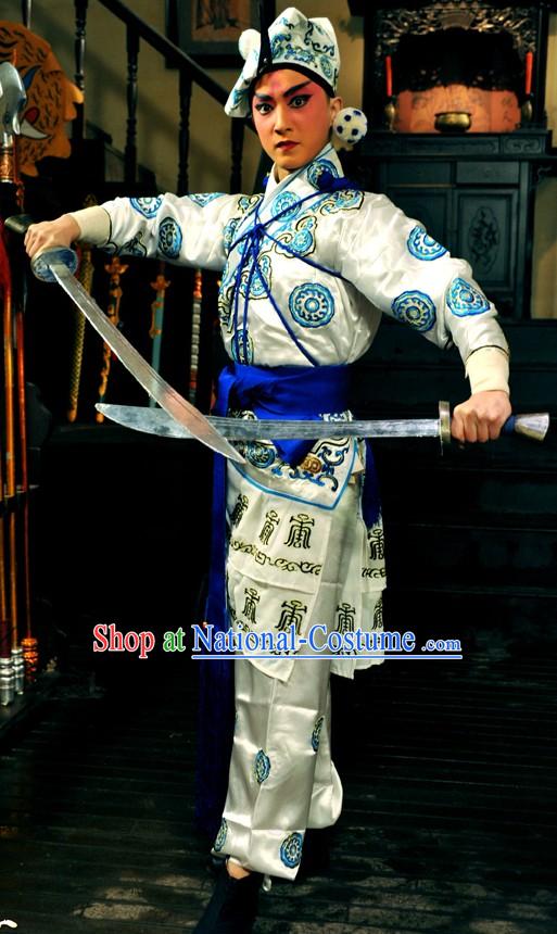 Beijing Opera Fighting Wu Sheng Costume Complete Set