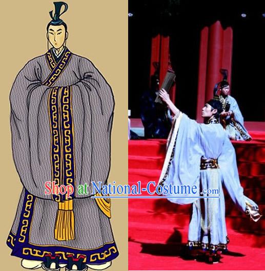 Ancient Chinese Imperial Dance Costumes for Men