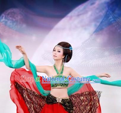 Ancient Chinese Beauty Dance Costumes for Women