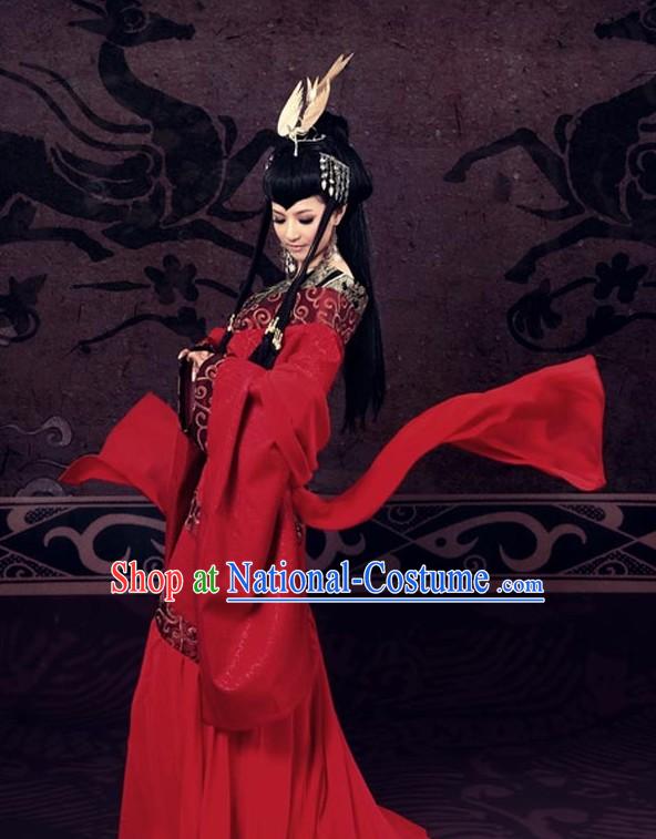 Ancient Chinese Imperial Empress Costumes Complete Set