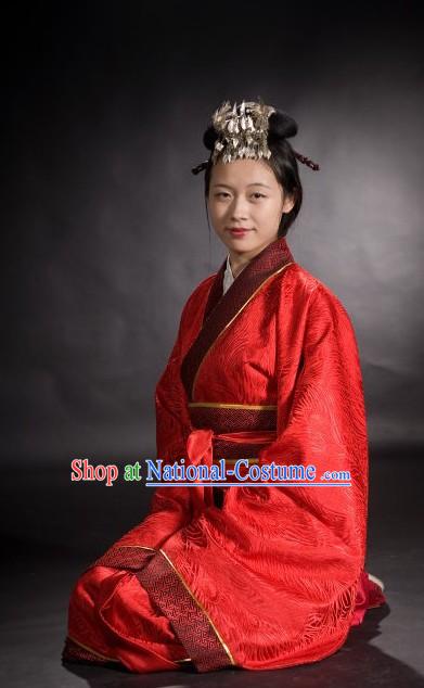 Ancient Chinese Hanfu Wedding Dress for Women