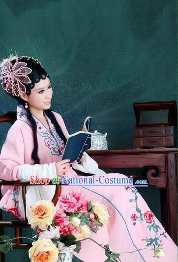 Beijing Opera Huadan Stage Performance Costumes Complete Set