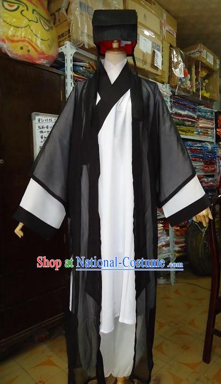 Chinese Wudang Taoist Clothing Complete Set