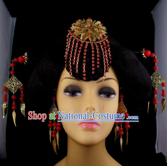 Traditional Chinese Hanfu Hair Accessories Set