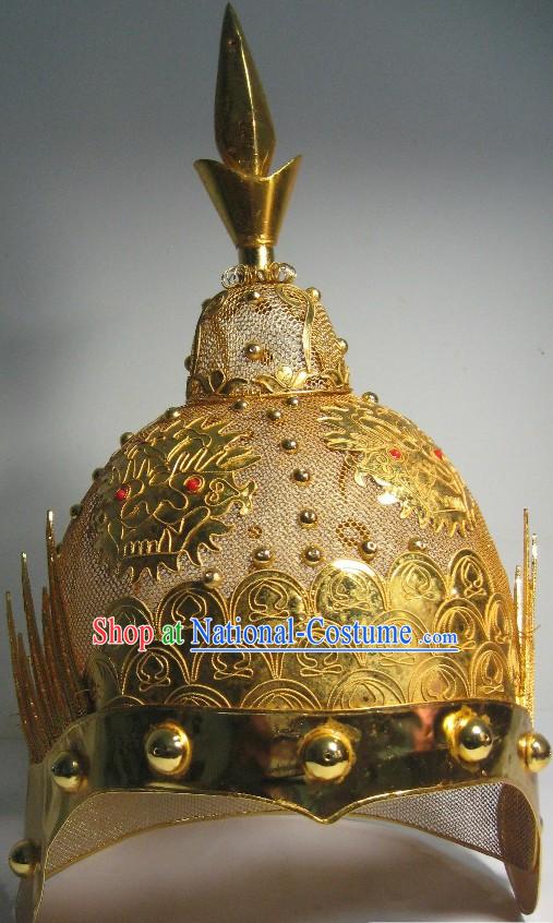 Ancient Chinese General Fighting Helmet