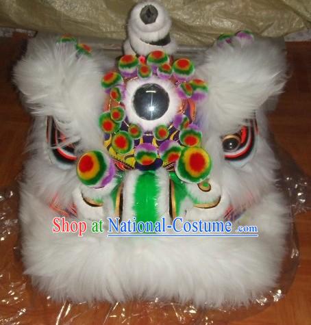 Traditional Chinese Handmade Sheep Wool Lion Head