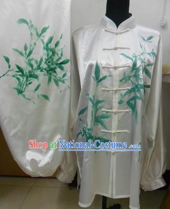 Traditional Chinese Silk Bamboo Kung Fu Clothing