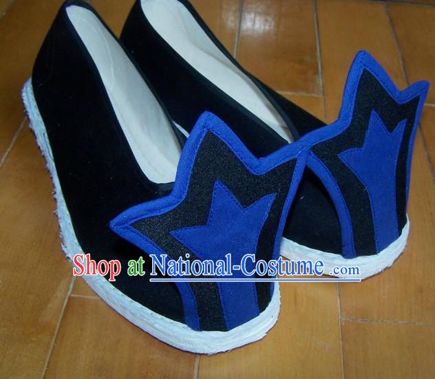 Ancient Chinese Handmade Hanfu Matching Shoes for Men