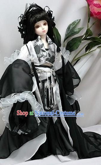 Ancient Chinese Female Swordsmen Costumes Complete Set