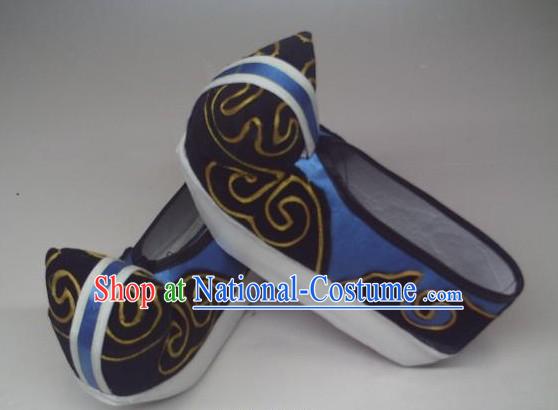 Traditional Chinese Opera Cloud Shoes for Men