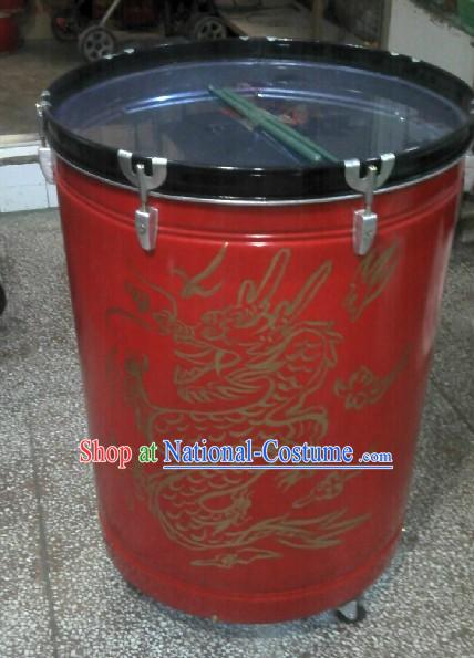 Traditional Chinese Dragon Water Drum