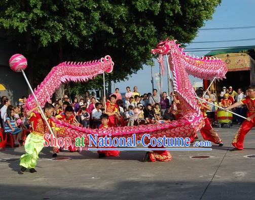 Luminous Dragon Dance Costumes Complete Set for Primary School Students