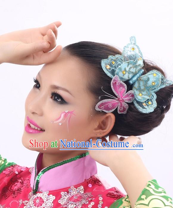 Chinese  Butterfly Dance Headpiece