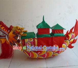 Traditional Chinese Dragon Boat for Display