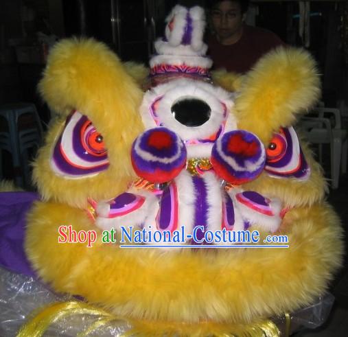 Teenager Size Luminous Lion Dance Costumes Complete Set