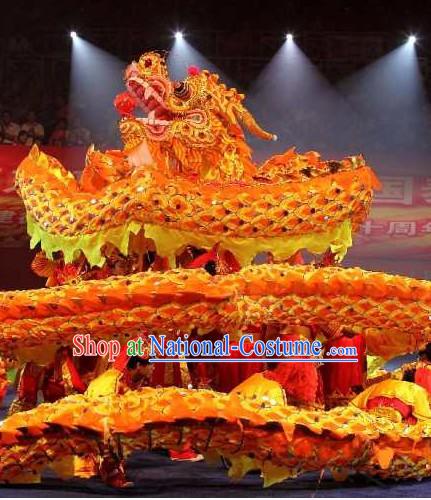 Beijing Olympic Games Performance Dragon Dancing Costumes Complete Set