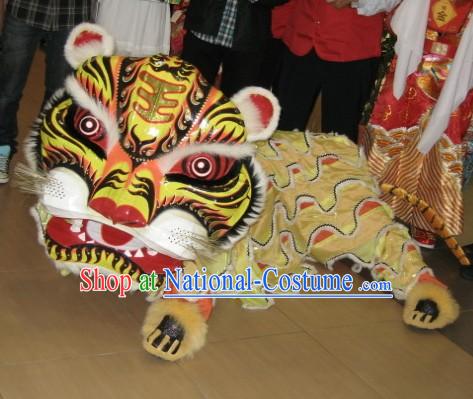 Traditional Tiger Dancing Costumes Complete Set