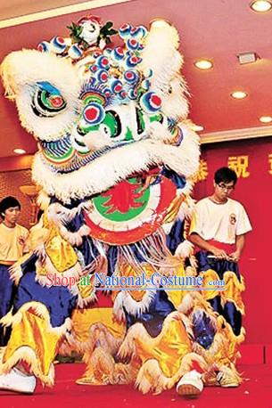 Happy Celebration Chinese Lion Dance Costumes Complete Set