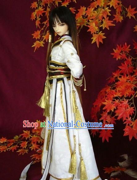 Ancient Chinese Swordsman Clothing Complete Set