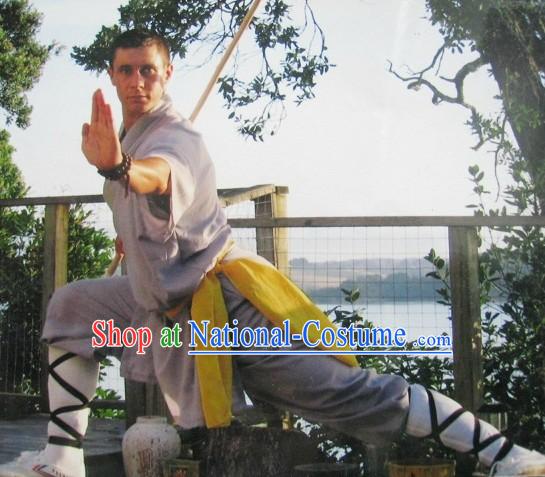 Traditional Chinese Shaolin Monk Suit for Men