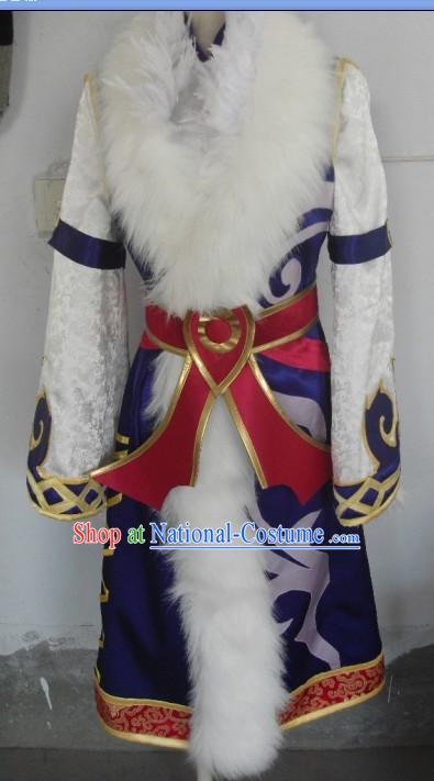 Ancient Chinese Halloween Swordsman Costume for Men