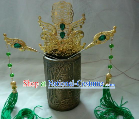 Handmade Ancient Chinese Palace Style Emperor Crown