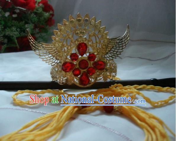 Ancient Chinese Style Handmade King Crown