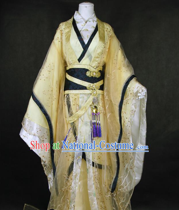 Ancient Chinese Royal Hanfu Clothing Complete Set for Men