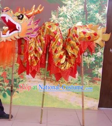 Three to Four People Dragon Dancing Costumes