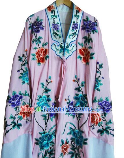 Long Sleeve Chinese Dramatic Embroidered Robe for Women