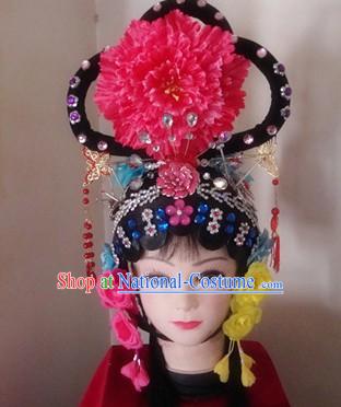 Chinese Classic Dramatic Wig and Headpiece Set