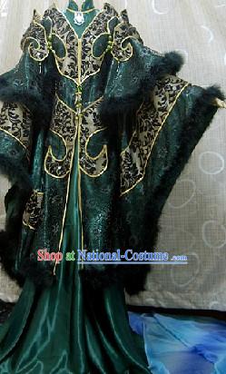 Ancient Chinese Black Empress Costumes