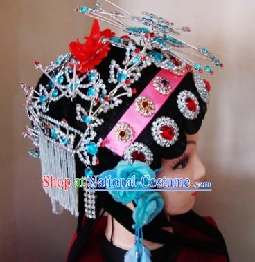 Chinese Classical Peking Opera Wig and Hair Accessories