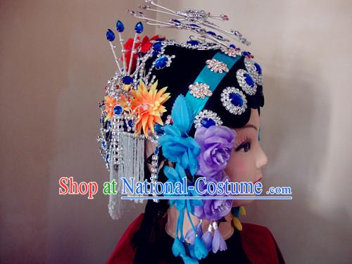 Chinese Classical Peking Opera Wig and Hair Accessories