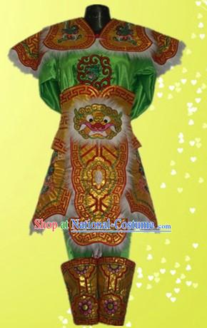 Traditional Chinese Dragon Dancer Costume for Women