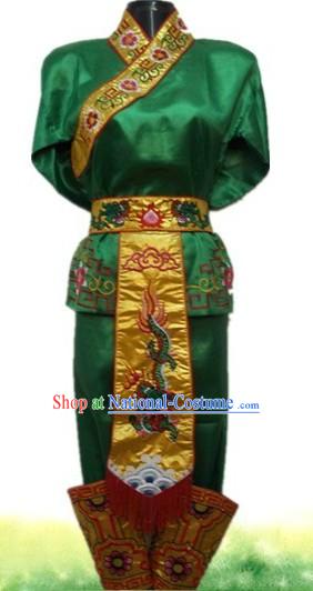 Traditional Chinese Dragon Dancer Costume for Men