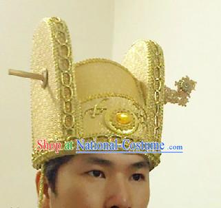 Chinese Classical Palace Royal Emperor Hat for Men