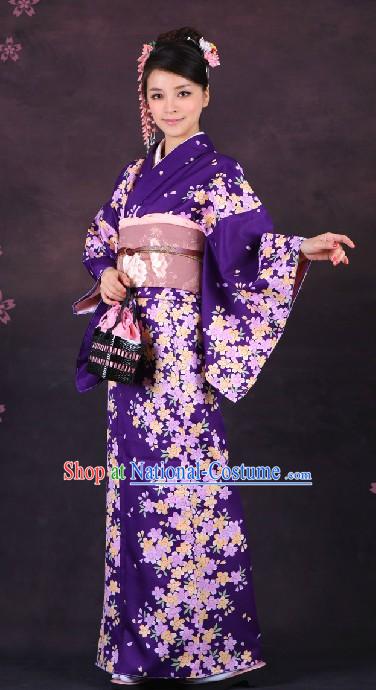 Traditional Japanese Formal Wear Kimono for Women