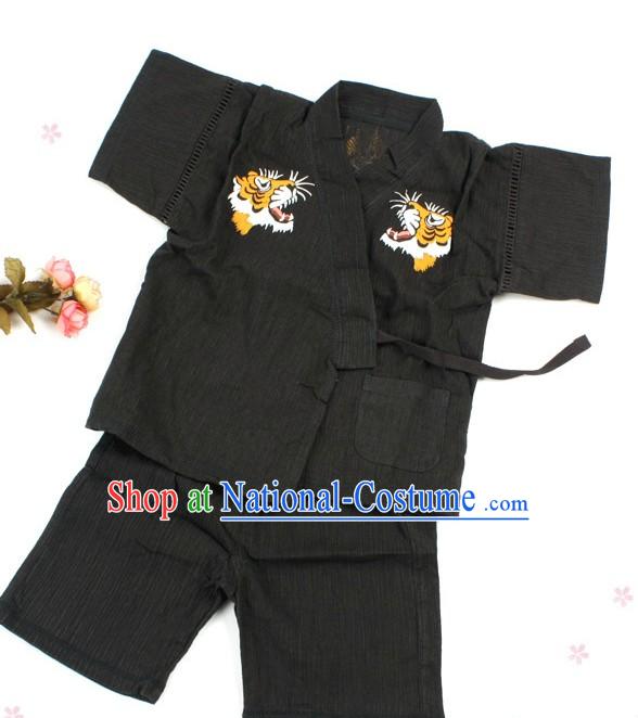 Traditional Japanese Kimono Clothing for Kids