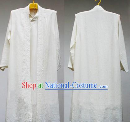 Daoist Priest White Kung Fu Uniform