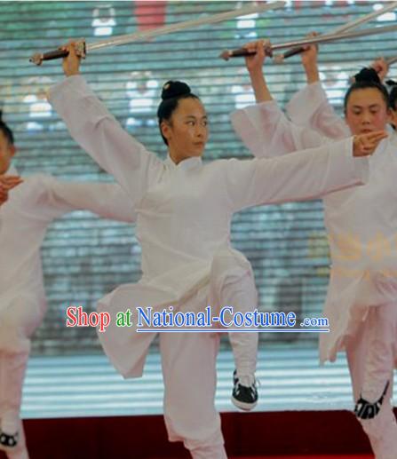 Daoist Priest Students Clothing and Headpiece