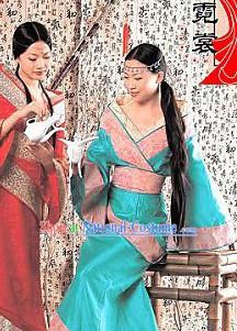 Ancient Han Dynasty Quju Clothing for Women