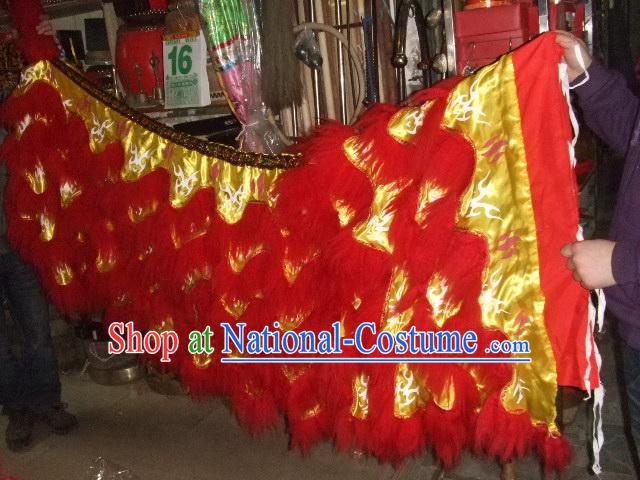 Luminous Lion Dance Tail Collar 2 Pants 2 Claws