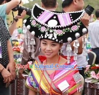 Traditional Chinese Minority Handmade Hat