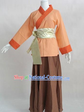 Ancient Chinese Waiter Costume