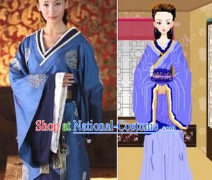 Ancient Chinese Palace Lady Costume Complete Set