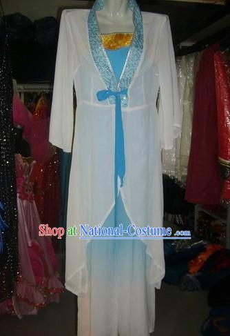 Chinese Classical Fan Dancing Costume for Women