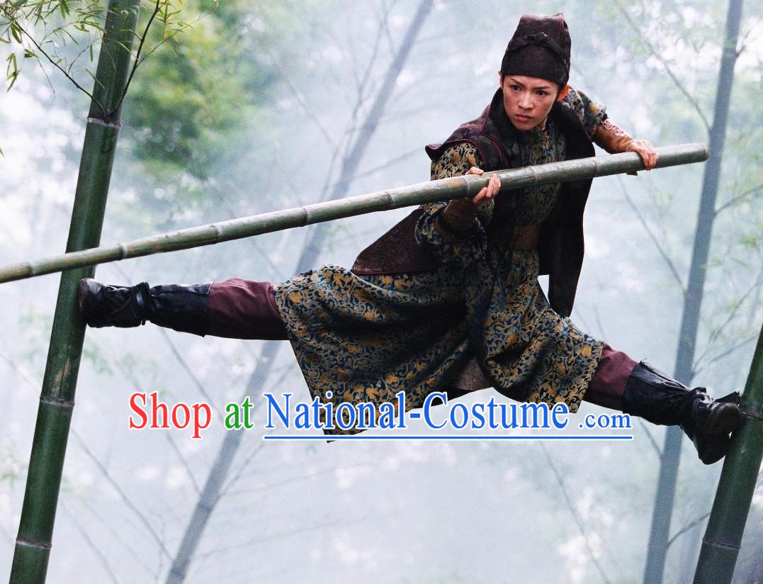 House of Flying Daggers Swordsman Costume and Hat