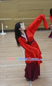 Chinese Classical Han Dancing Costume